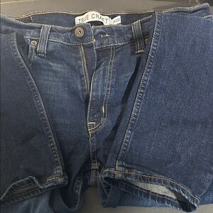 True Craft Men's Dark Blue Straight Jeans